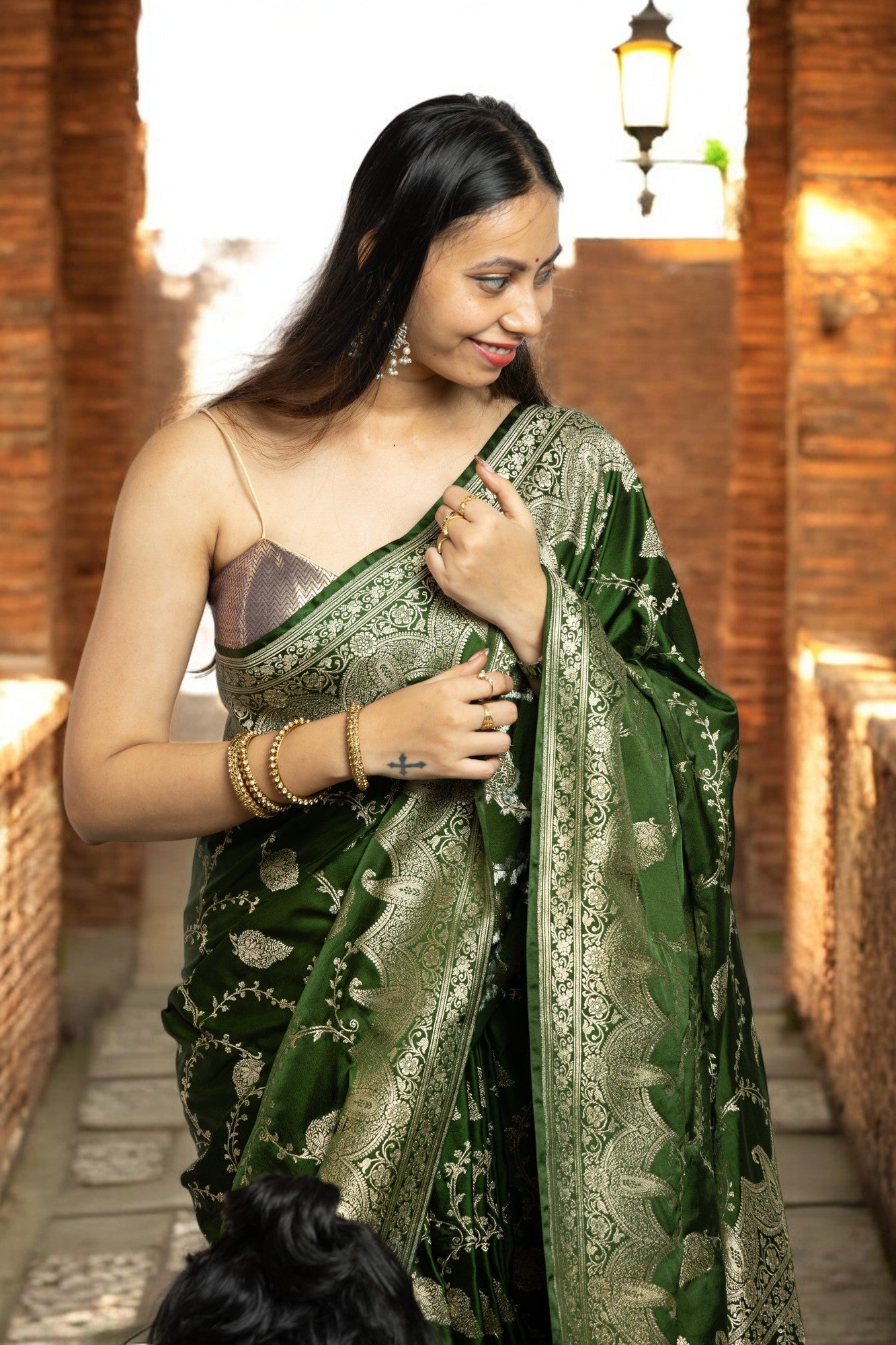 Emerald Regal Radiance Drape