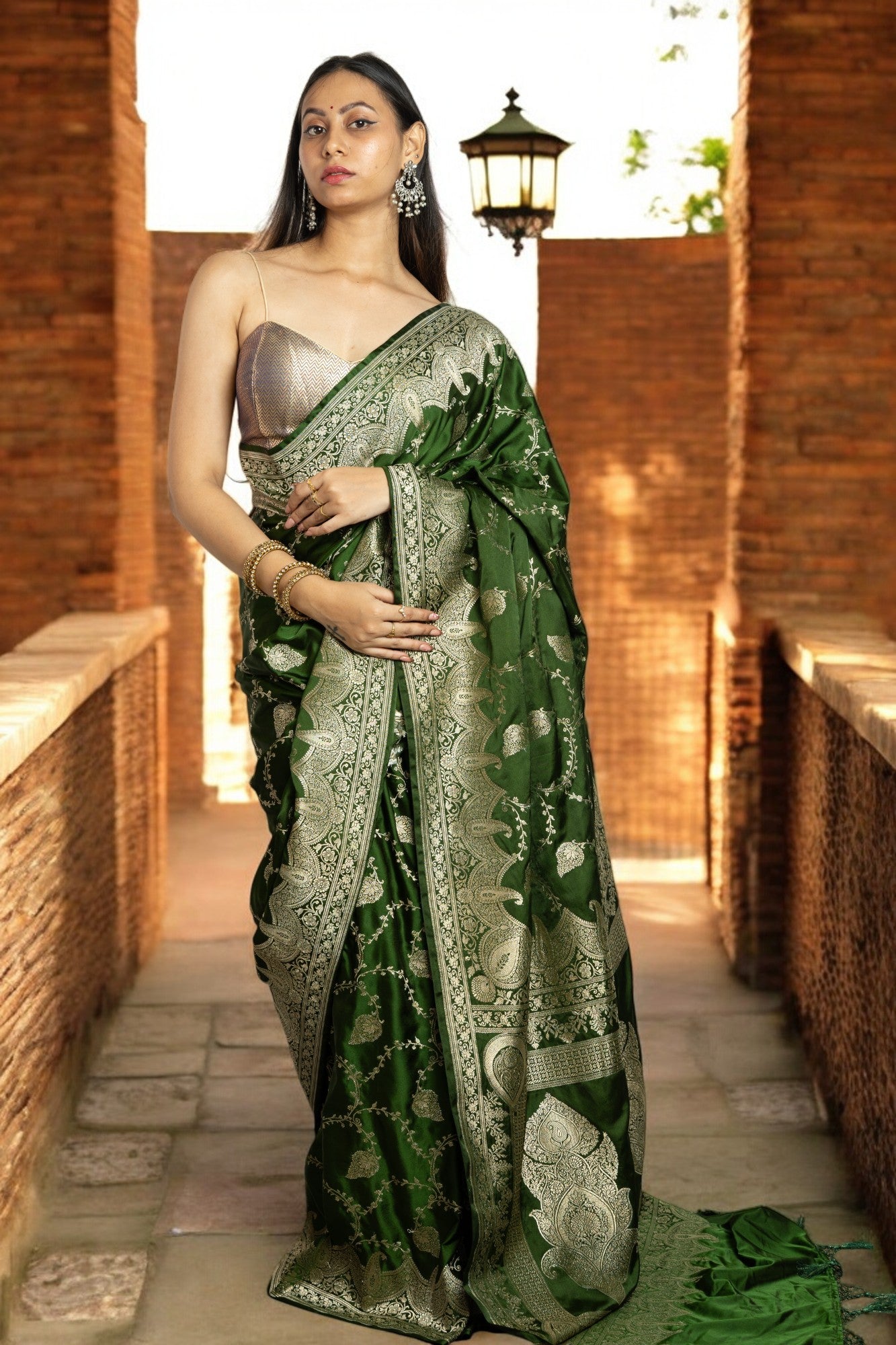 Emerald Regal Radiance Drape