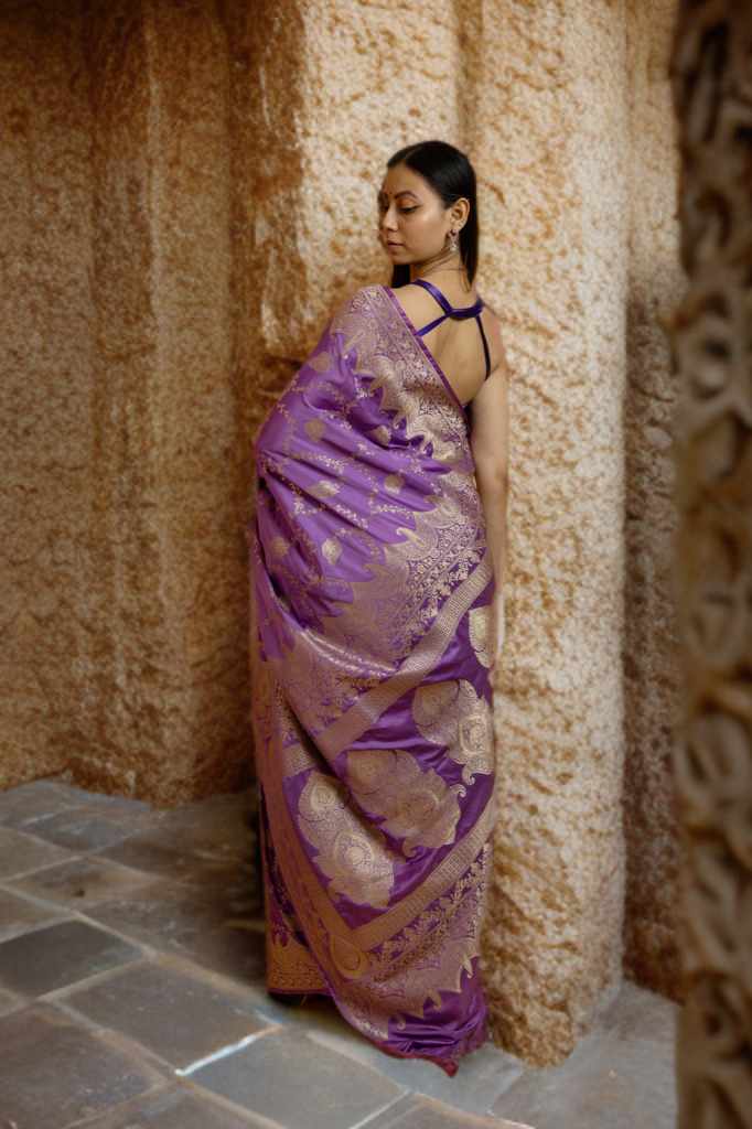 Purple Regal Radiance Drape