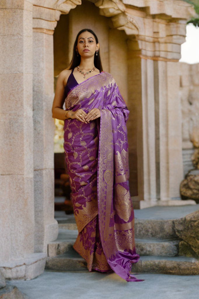Purple Regal Radiance Drape