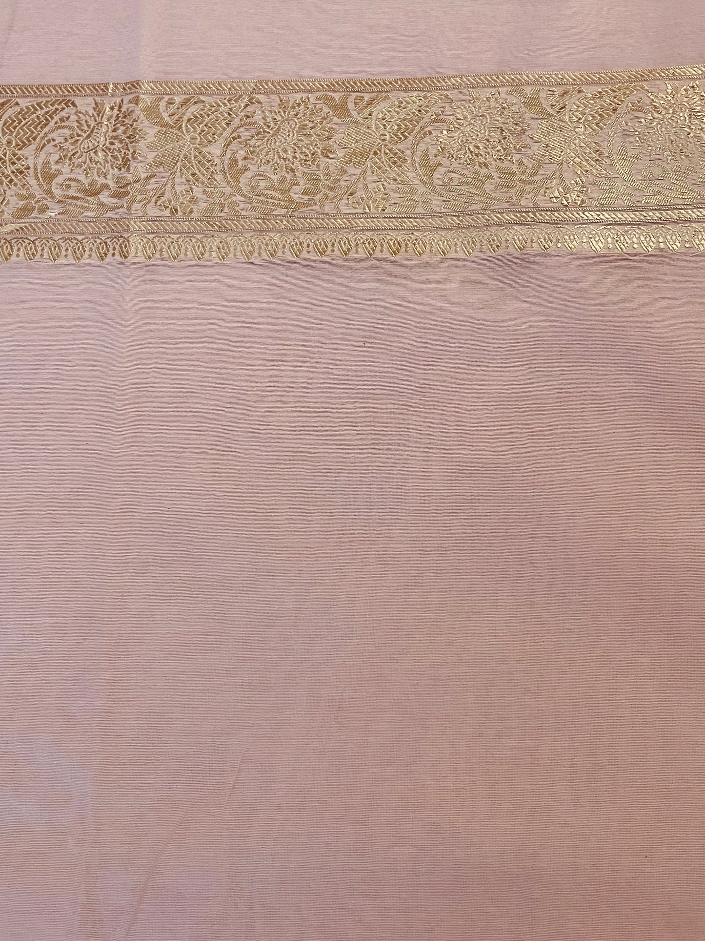 Baby Blush Zari Veil