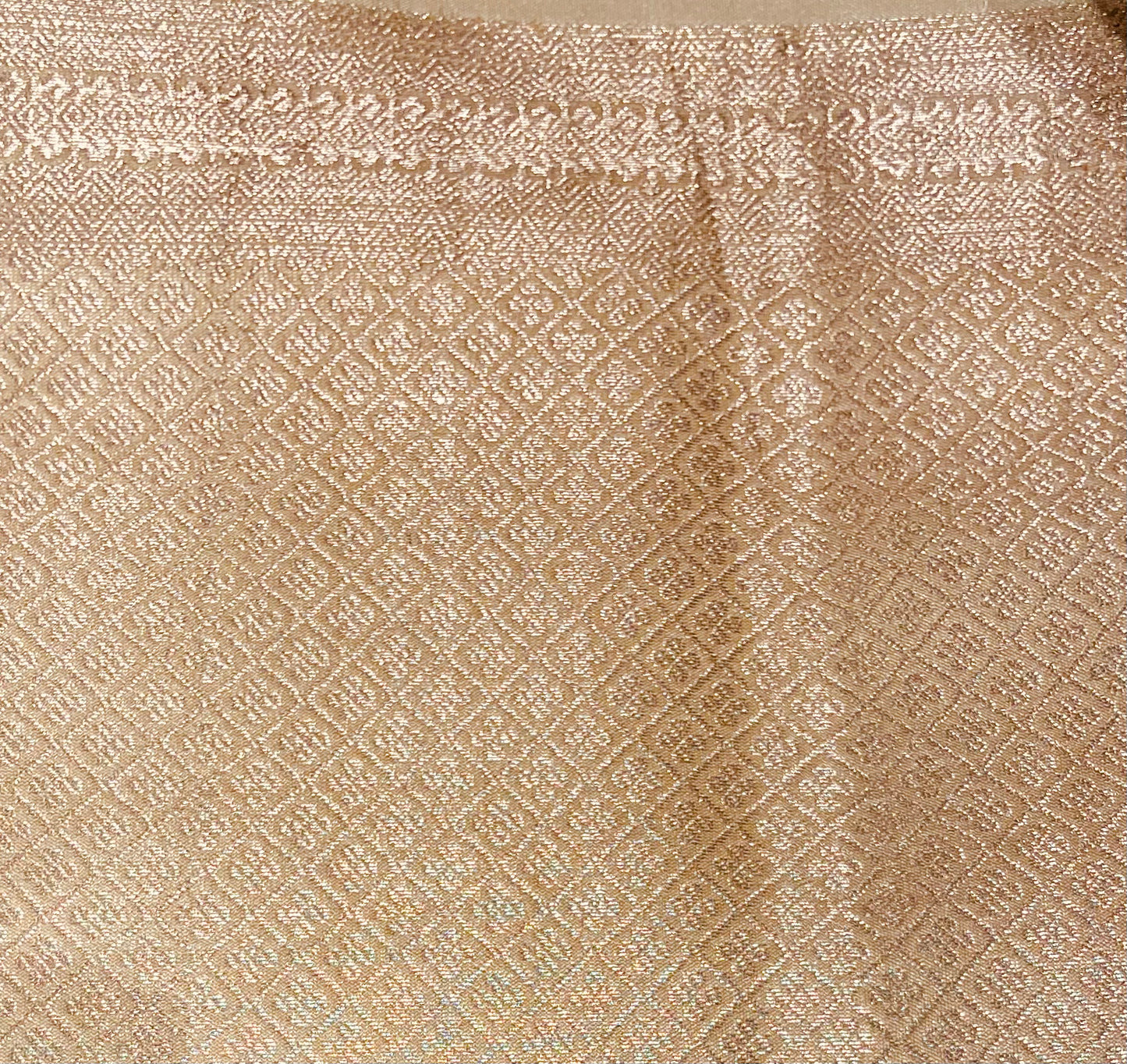 Mint Bloom Zari Elegance