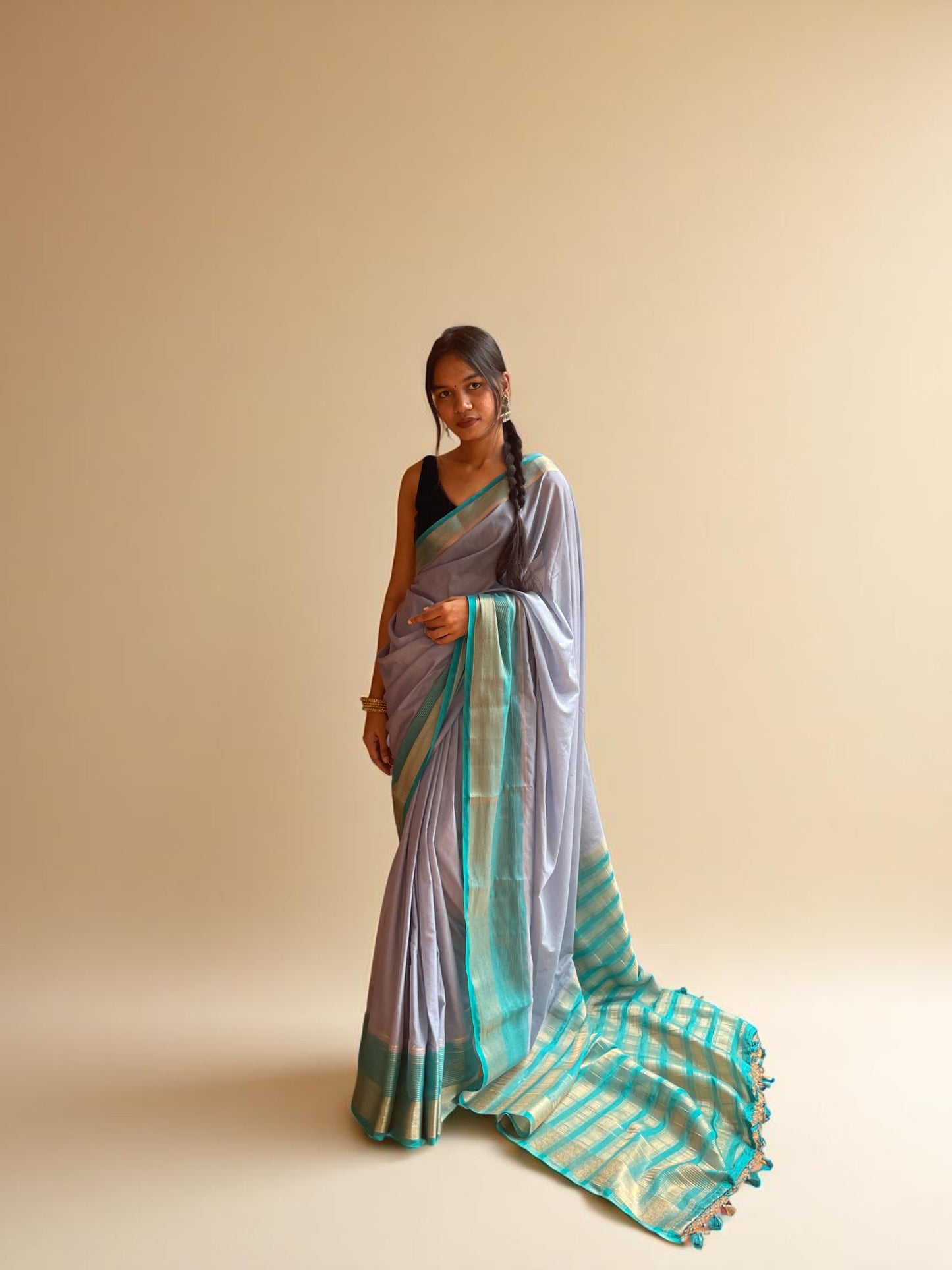 Grey Grace Diamond Drape
