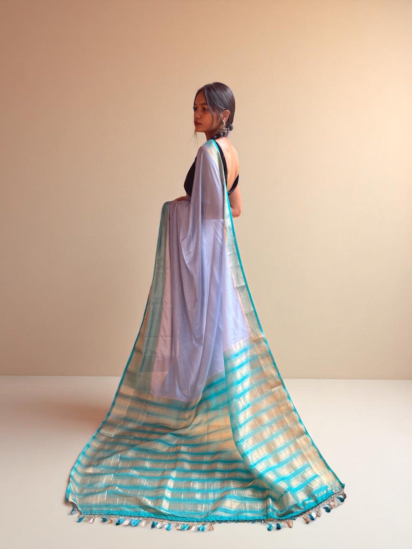 Grey Grace Diamond Drape