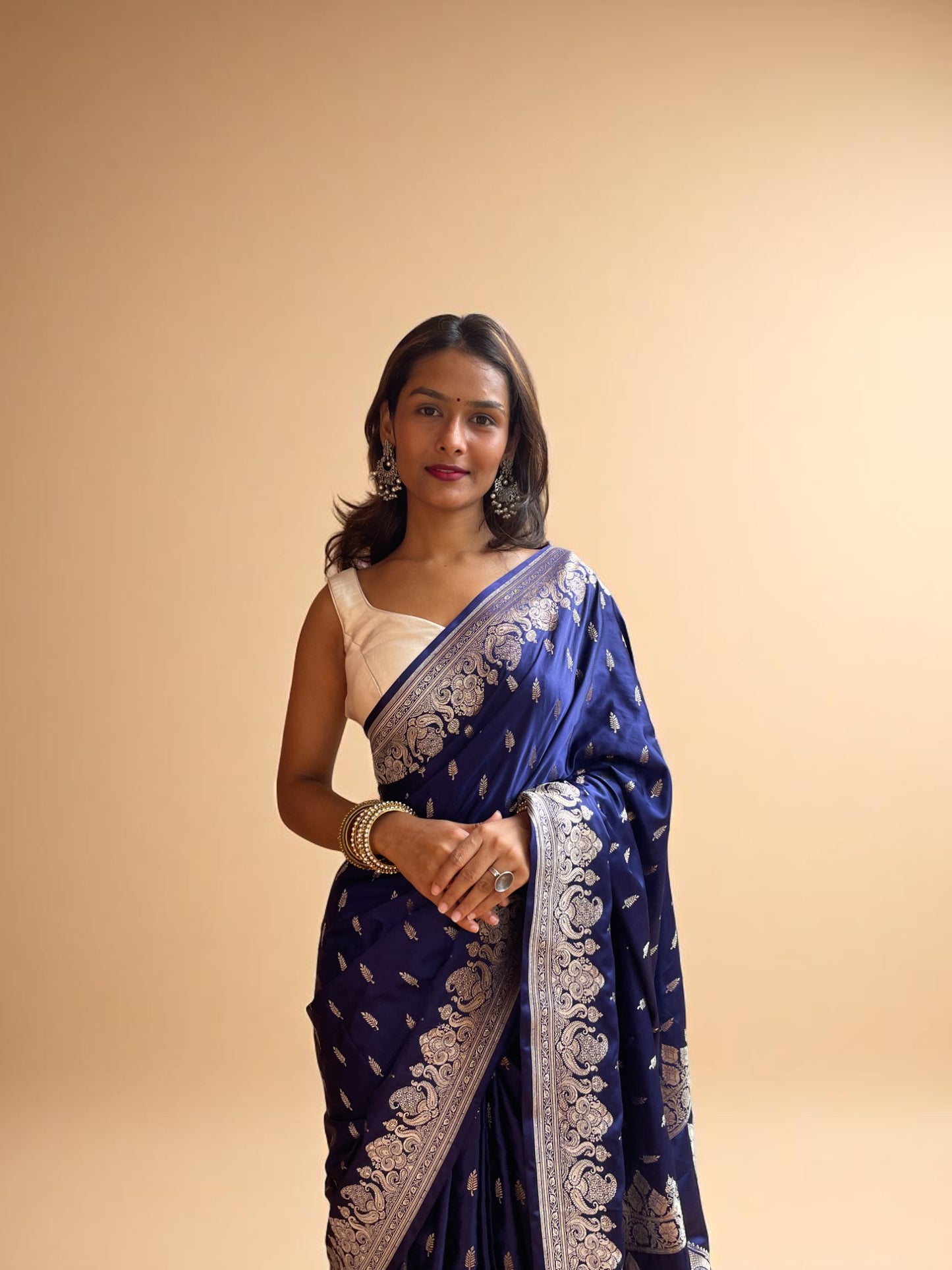 Royal Bloom Zari Tapestry