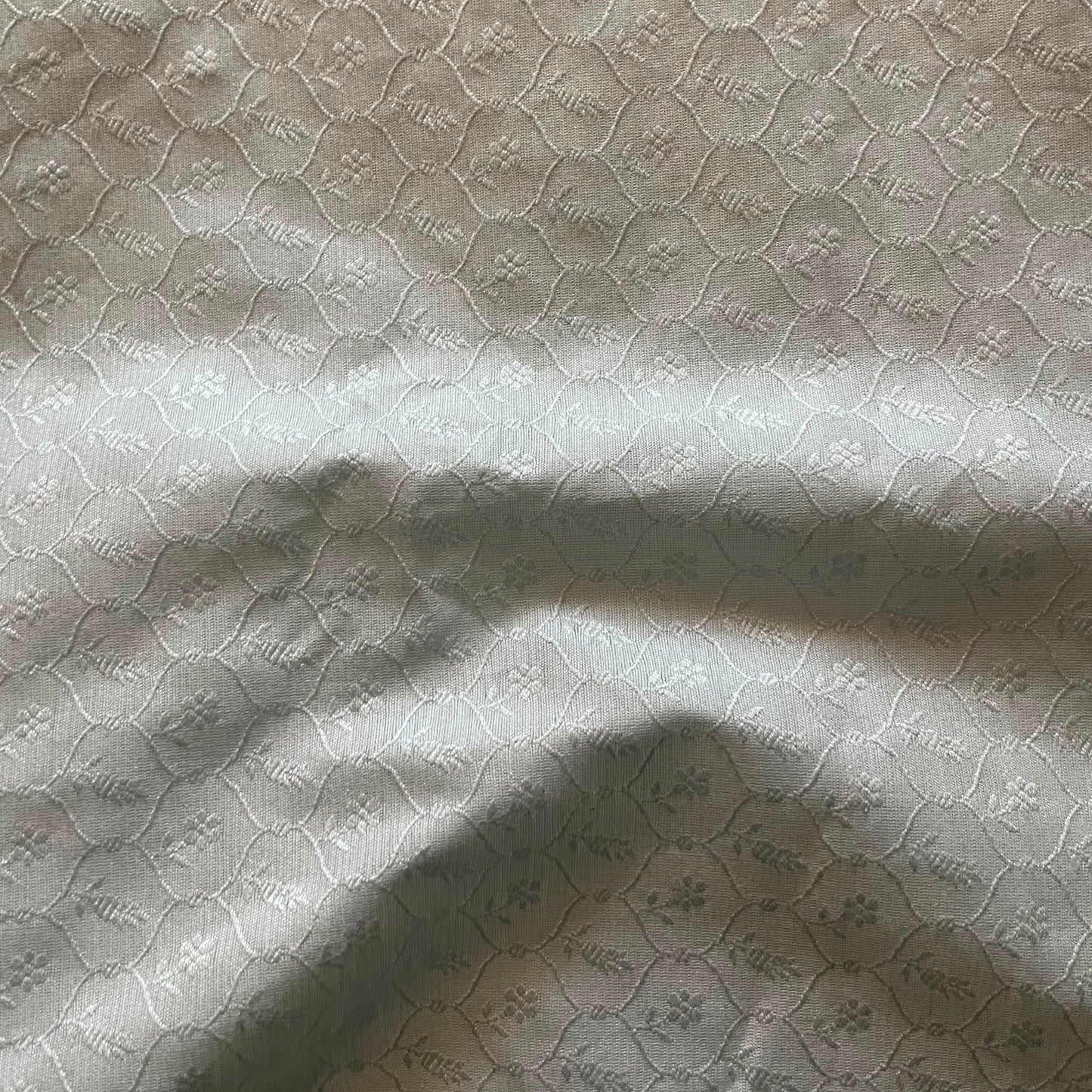 Banarasi Jacquard Powder Blue With Design Fabric