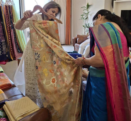 Woven With Grace: Girhasta at home show | Pune