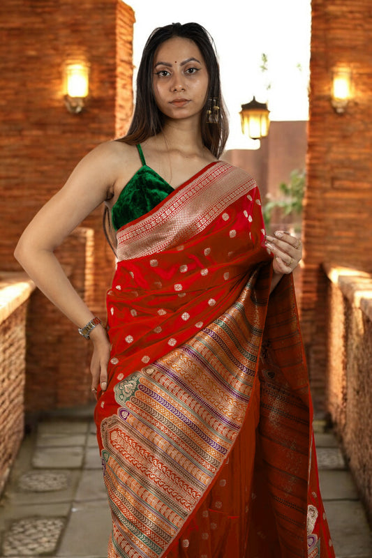 Golden Bloom Sindoor Magic