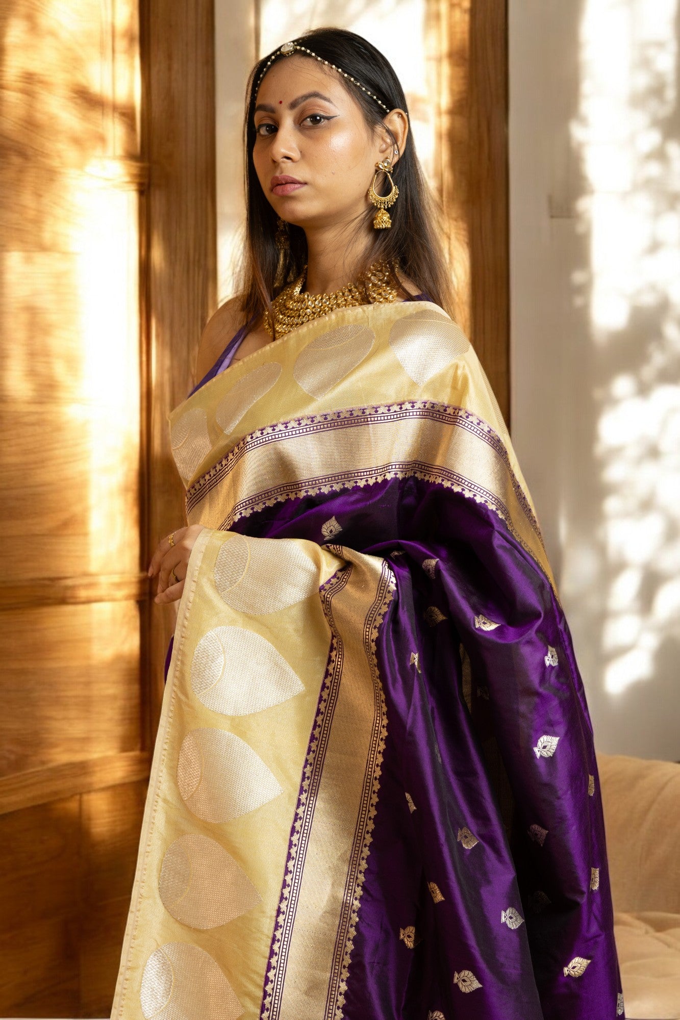 Royal Purple Mughal Bloom