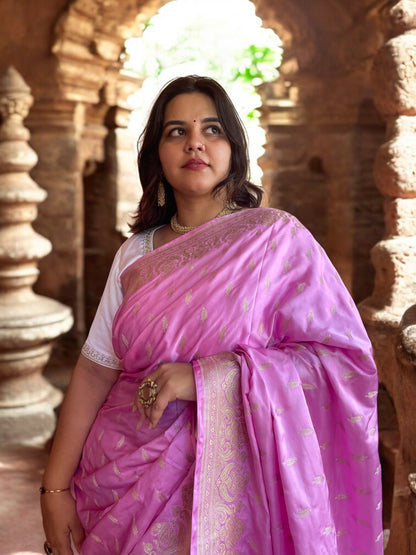 Blush Pink Royal Mughal Paisley Grace