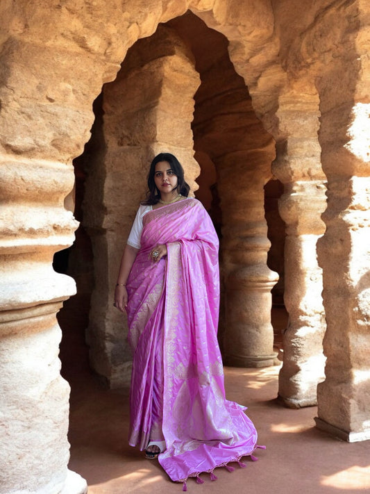 Blush Pink Royal Mughal Paisley Grace