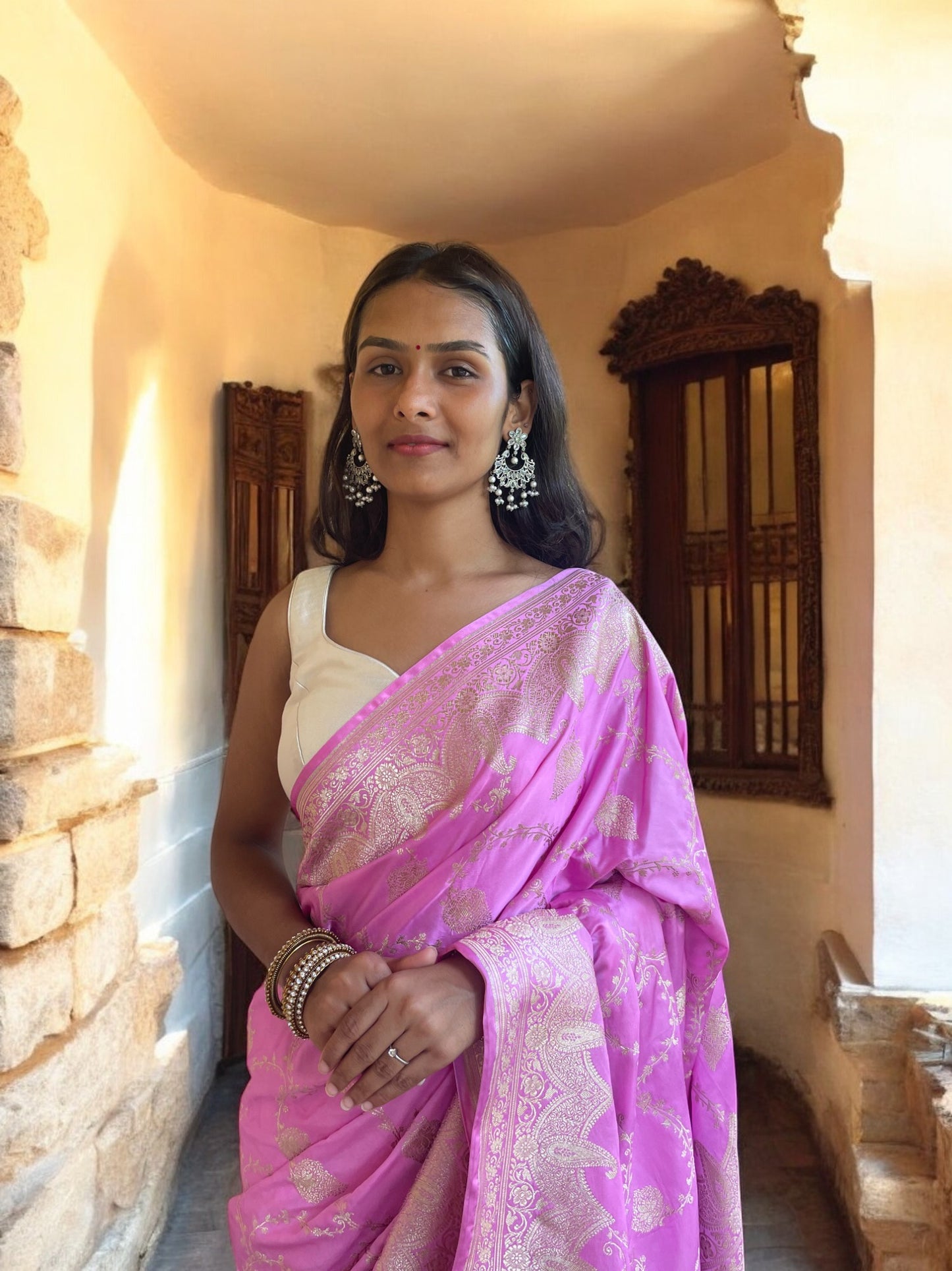 Pink Regal Radiance Drape