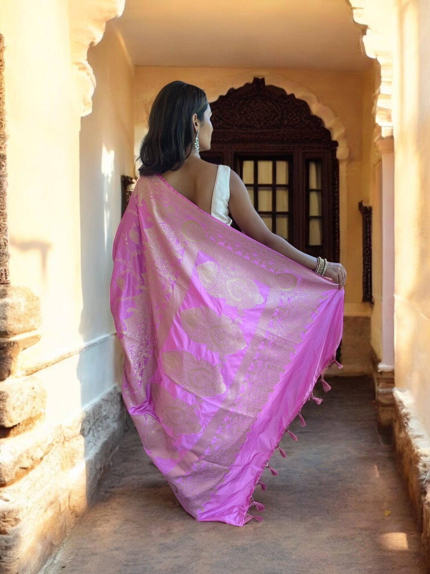 Pink Regal Radiance Drape