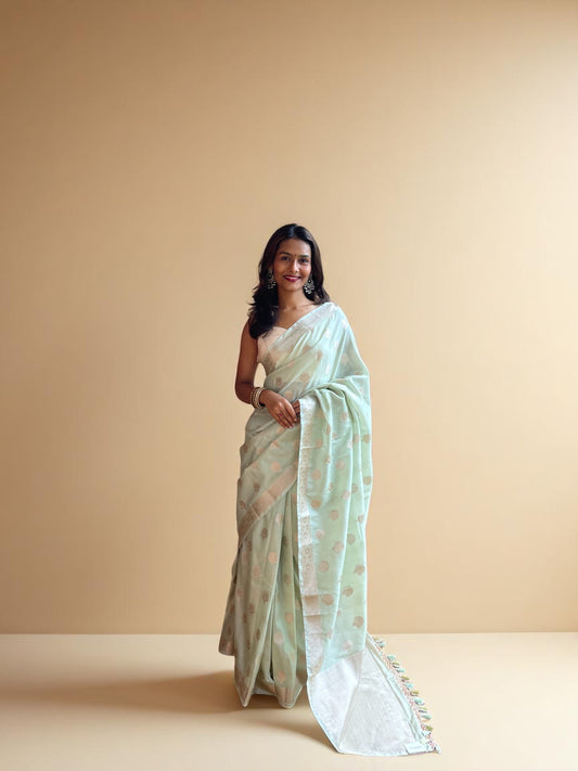 sea green bloom zari grace