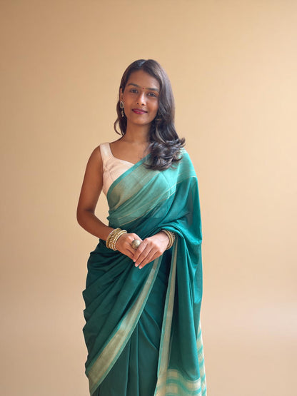 Teal Tides Diamond Drape