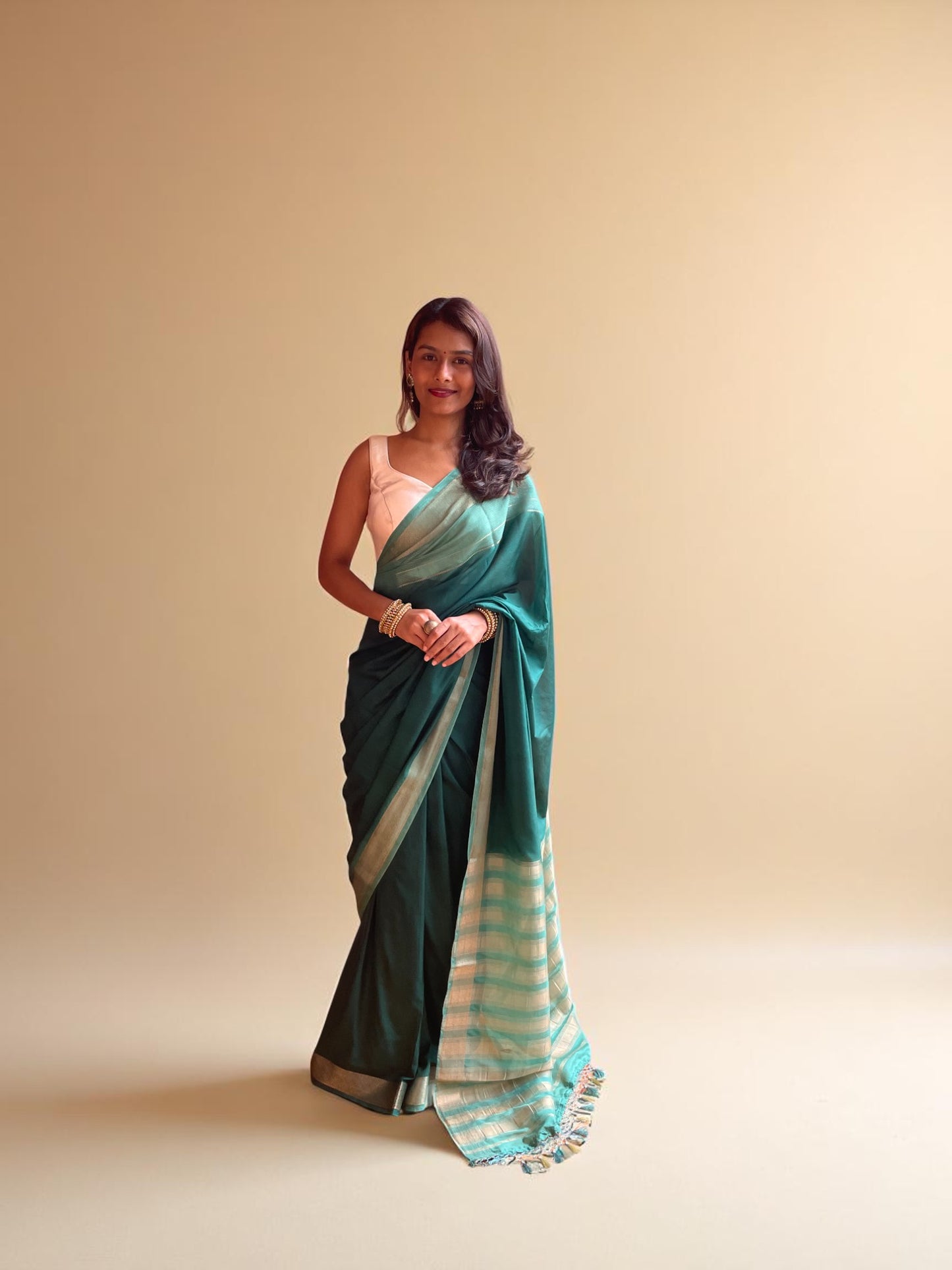 Teal Tides Diamond Drape