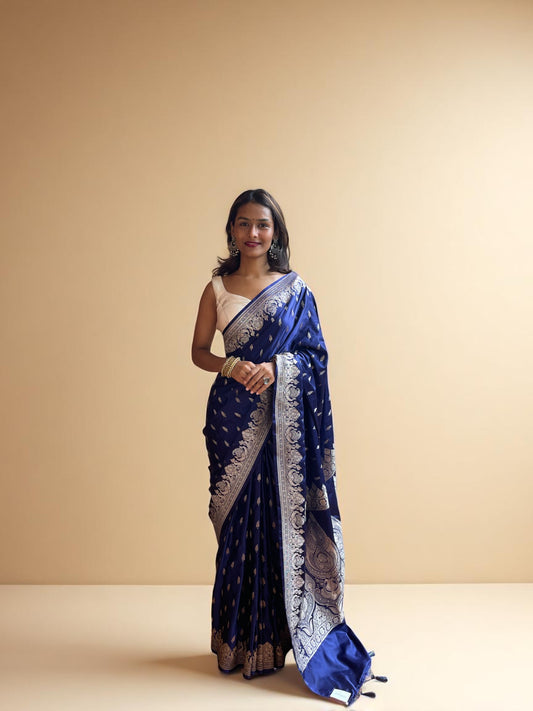 Royal Bloom Zari Tapestry
