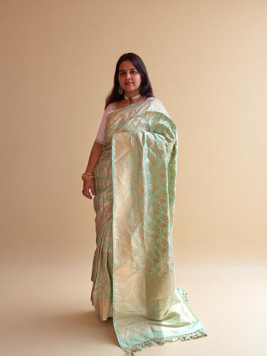 Seafoam Kalgi Elegance