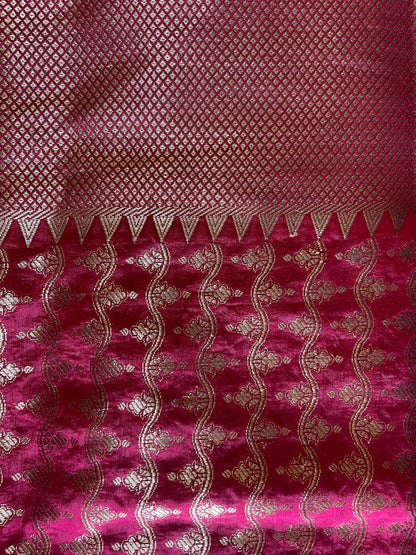 Gulab Noor Zari Weave