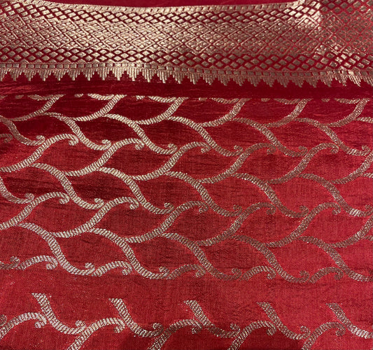 PINK BANARASI FABRIC FABRIC