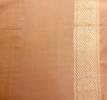 Sea Green Floral Kadhuwa Beauty With Powder Peach Meenakari