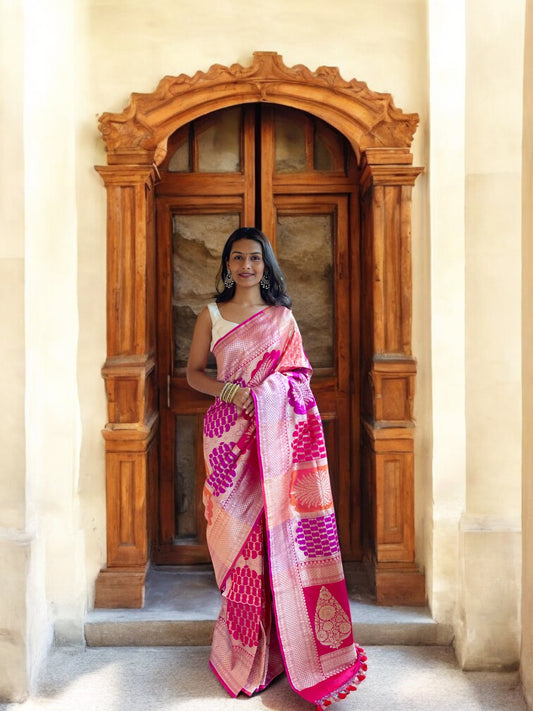 Rani Pink Sunrise Royal Rangkaat