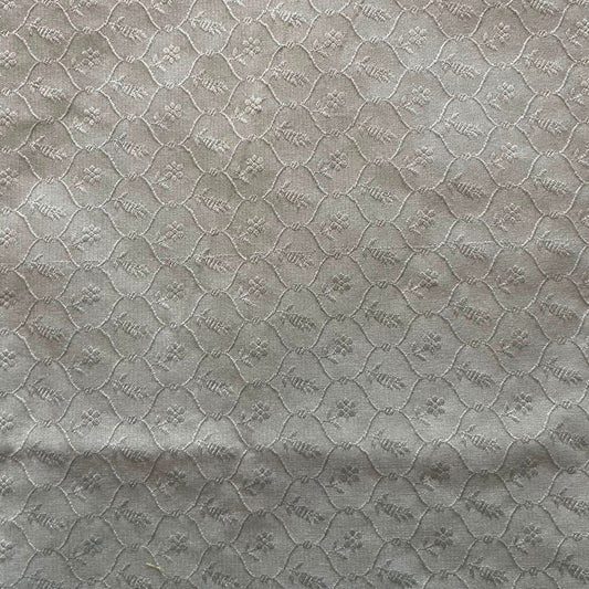 Banarasi Jacquard Powder Blue With  Design Fabric