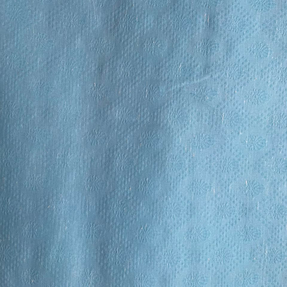 Banarasi Light Blue jacquard   Fabric